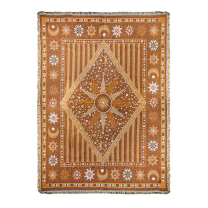 Bohemian Sofa Blanket - Premium Cotton Throw (In Stock) Kia Day Design