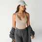 Womens Knitted Slim Top Vest - Kia Day Design