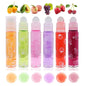Baorder 6Pc Roll-On Fruit Flavored Rollerball Lip Gloss Set - n a - lip gloss