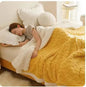 Warm Wool Fleece Throw Blanket Kia Day Design