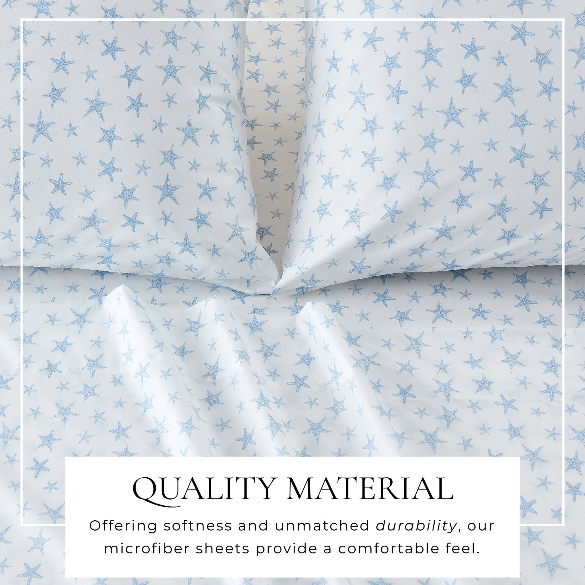 Coastal Printed Sheet Set - Newport Collection - - Bed Sheets