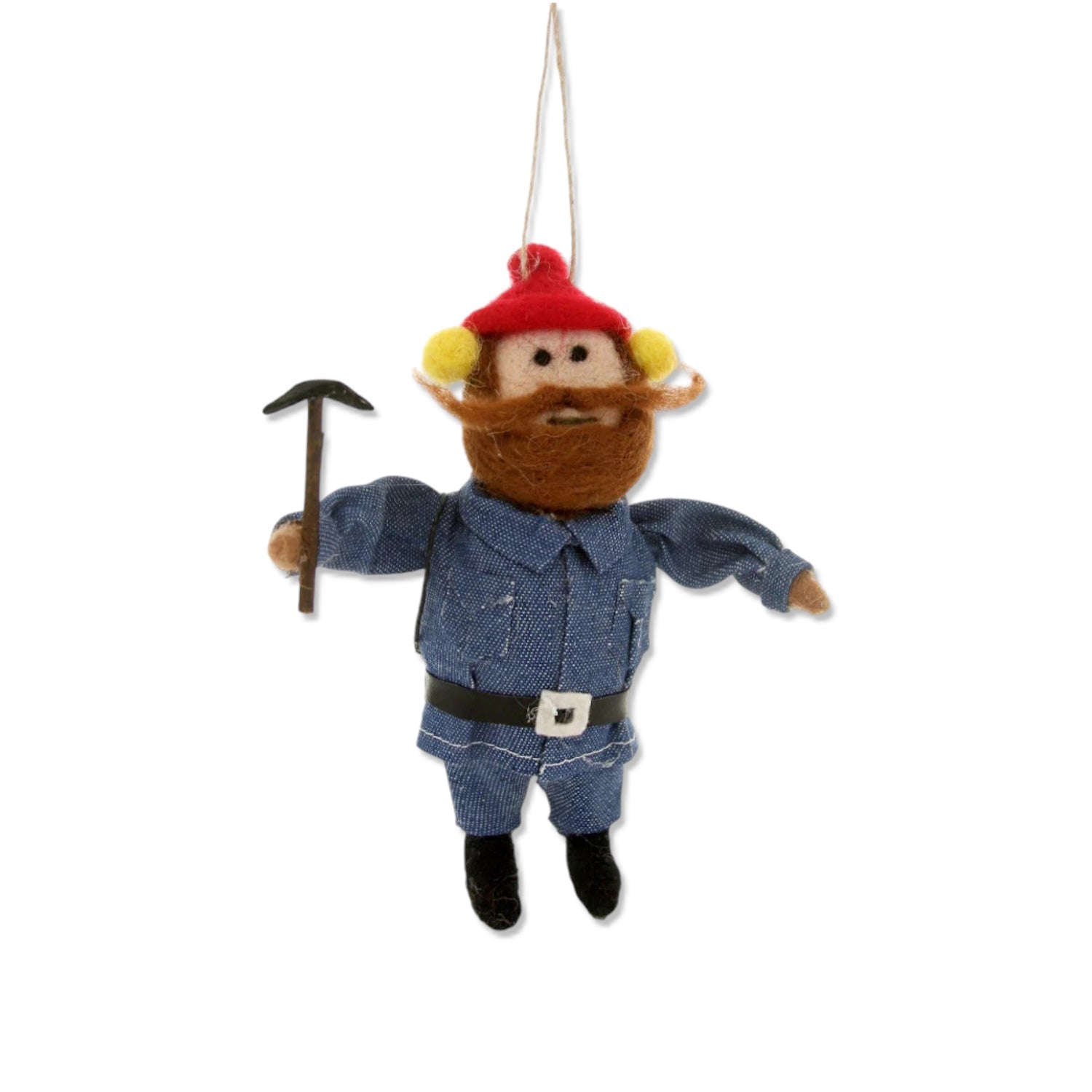 Yukon Cornelius Wool Felt Ornament - - Christmas