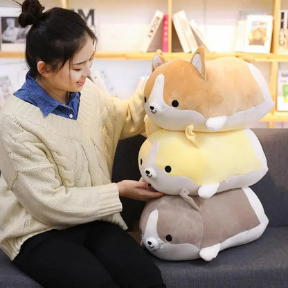 Cuddly Corgi Plush Toy Kia Day Design