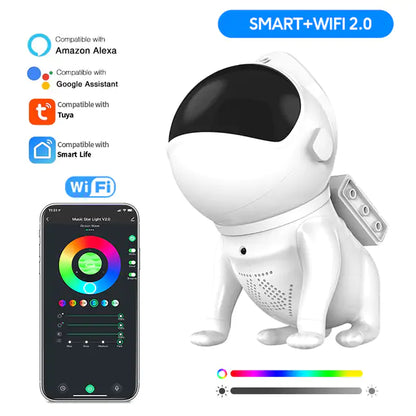 Space Dog Galaxy Star Nebula Projector Smart WIFI Version