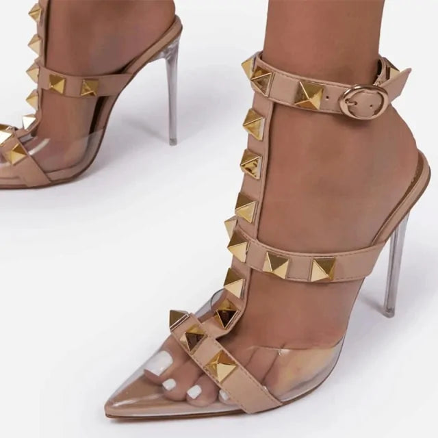 Women's High Heels Rivet - - heels