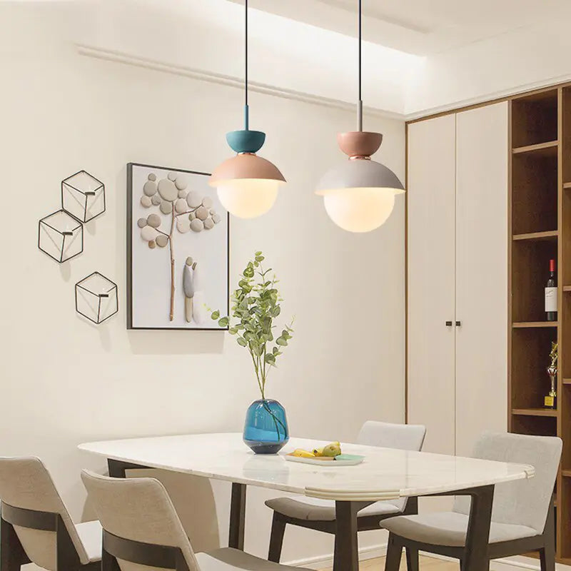 Modern Pendant Nordic Glass Ball Lamp