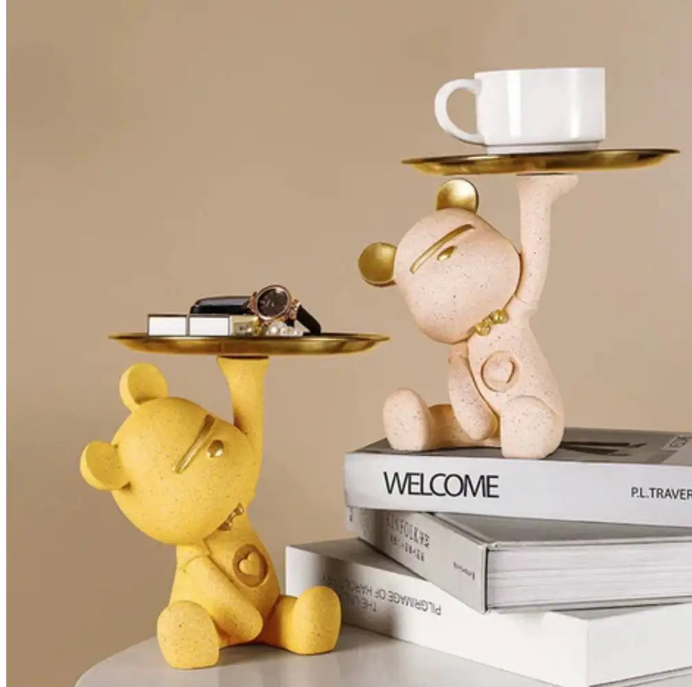 Cute Teddy Table Tray