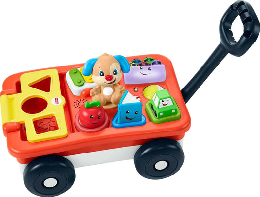 Fisher-Price Baby & Toddler Toy Laugh & Learn Pull & Play Learning Wagon - - wagon
