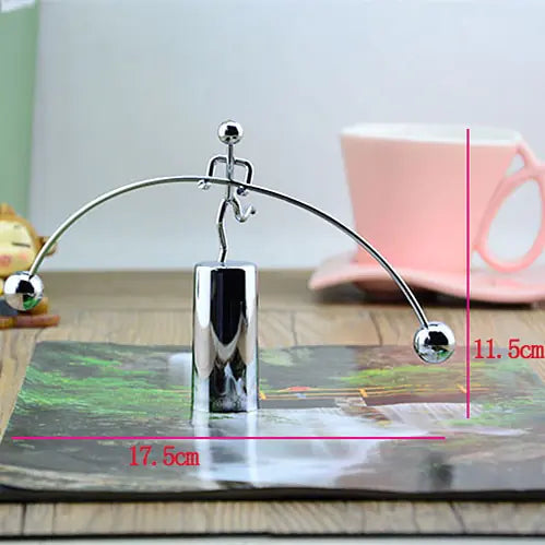 Newton Cradle Desk Toy - Silver Style 2 - toy