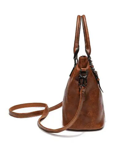 Genuine Leather Women's Shoulder and Crossbody Bag