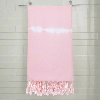 Rose Tie Dye Turkish Beach Towel Kia Day Design