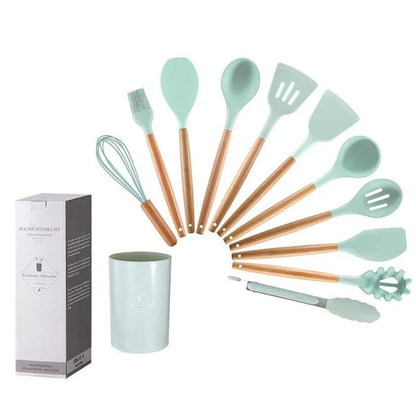 Non Stick Pot Spatula And Spoon Kia Day Design