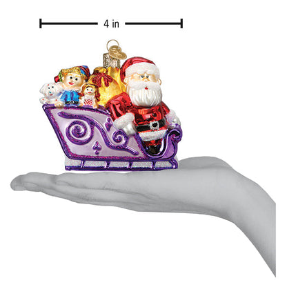 Santa And Friends Ornament- The Country Christmas Loft- {{Product type}}