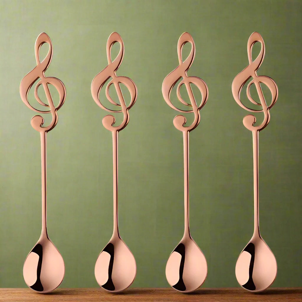 Musical Note Coffee Spoons