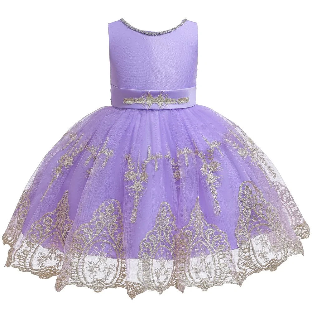 Girls Christmas Sequin Tutu Princess Dress