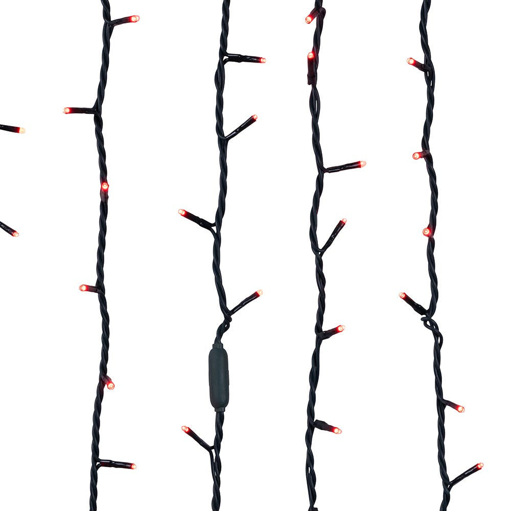Jingle Bright 100 LED Light Set - Red - - Christmas >> Lighting