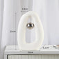 Decorative Shaped Ceramic Vases - Kia Day Design